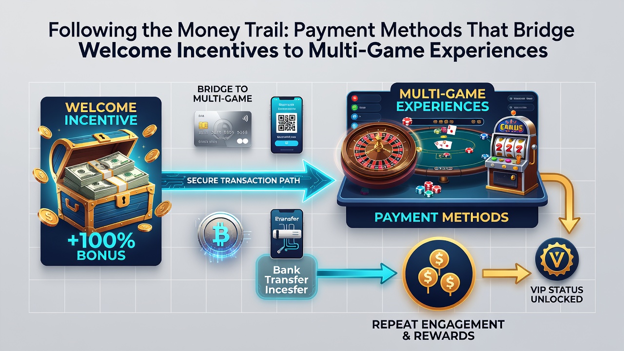 Portable device screen showing integrated wallet moving funds between different game types