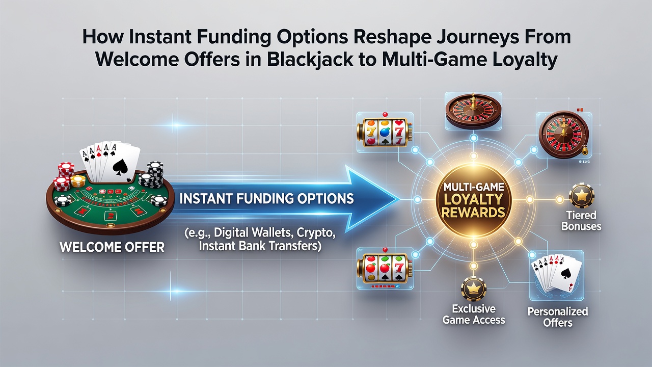 Players navigating loyalty programs that connect blackjack offers with live roulette and sports betting rewards through instant funding
